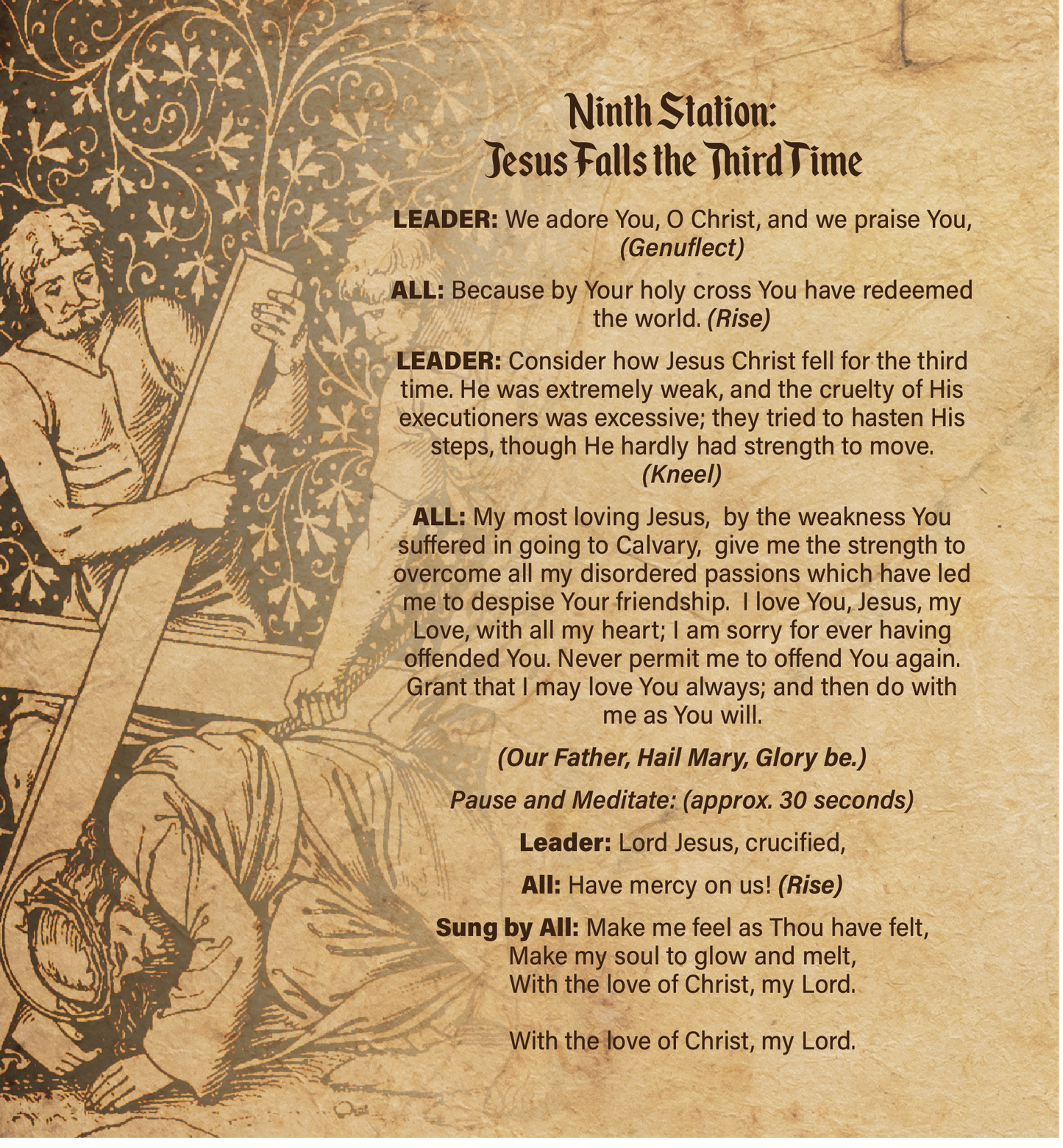 Stations of the Cross 20pg booklet