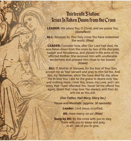 Stations of the Cross 20pg booklet
