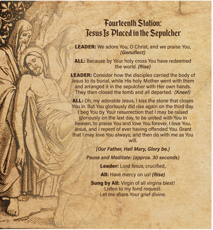 Stations of the Cross 20pg booklet