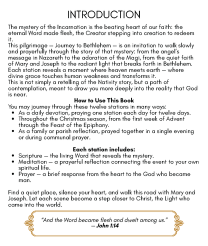 Journey to Bethlehem