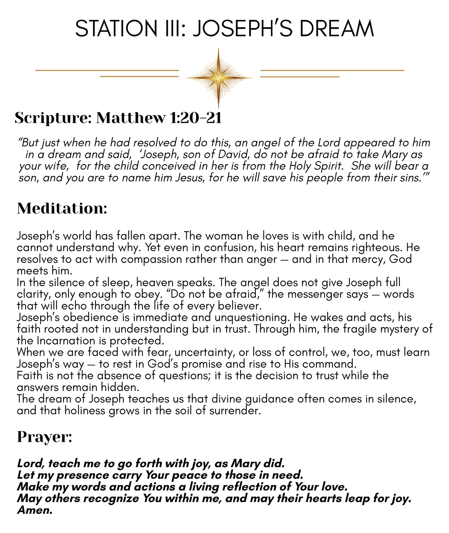 Journey to Bethlehem