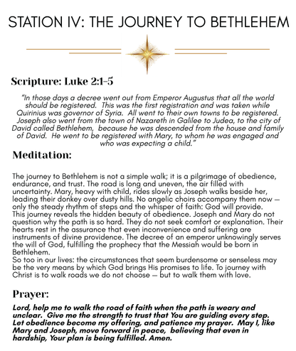 Journey to Bethlehem