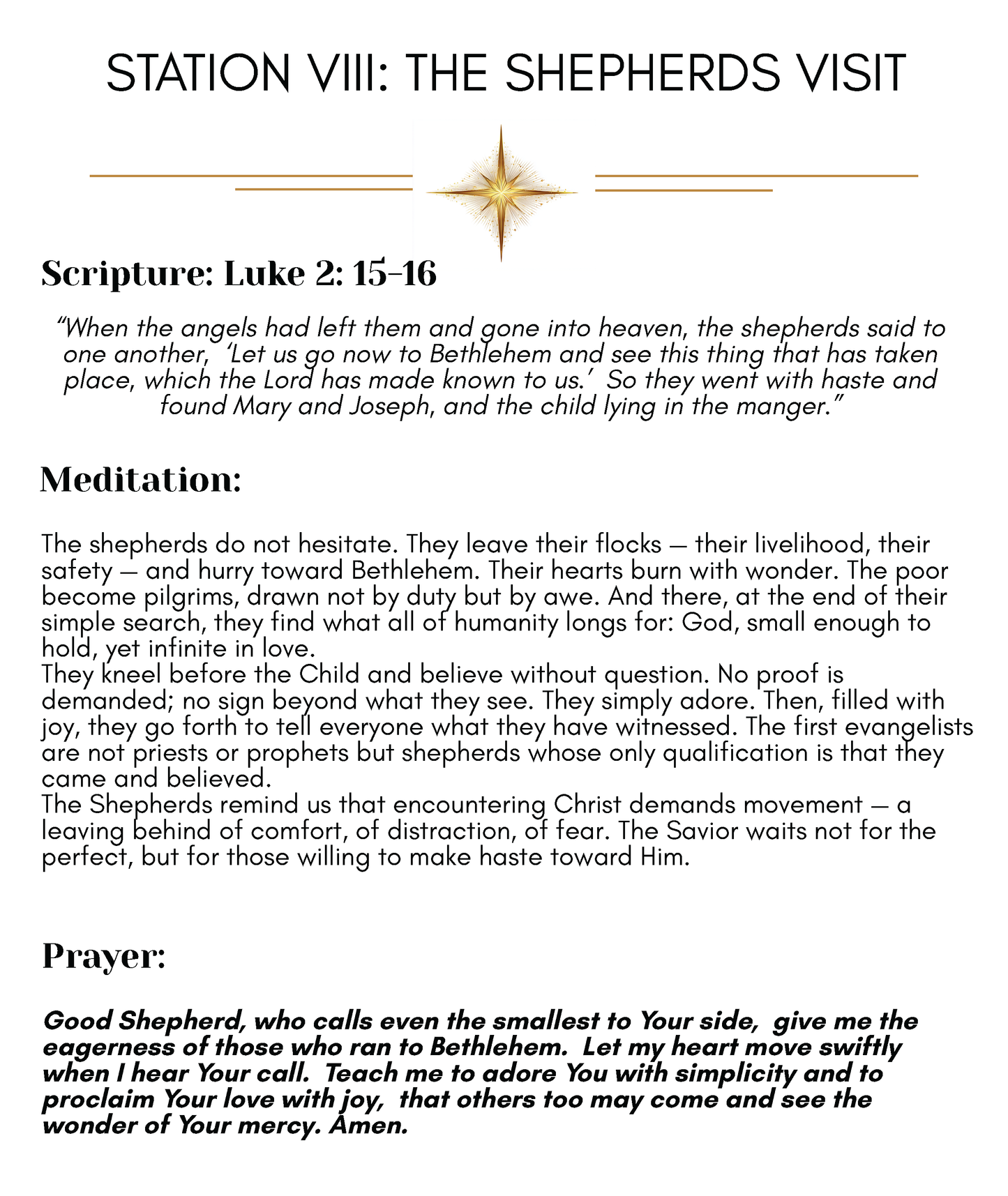 Journey to Bethlehem