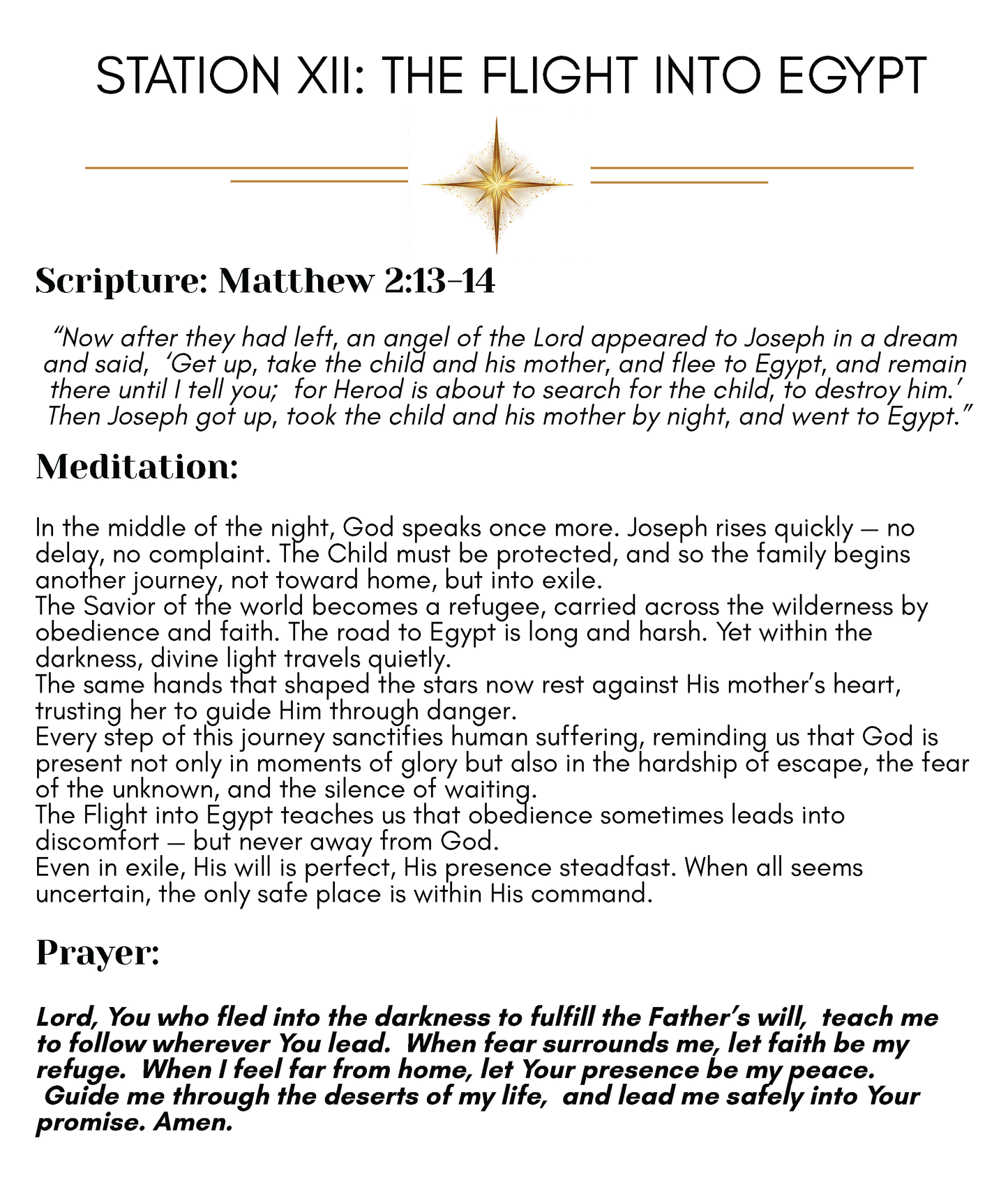 Journey to Bethlehem