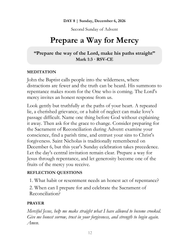 A Heart Made Ready interior page 12: Second Sunday of Advent: Prepare a Way for Mercy