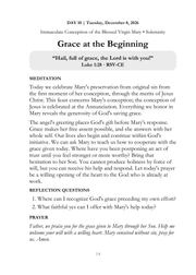 A Heart Made Ready interior page 14: Immaculate Conception: Grace at the Beginning