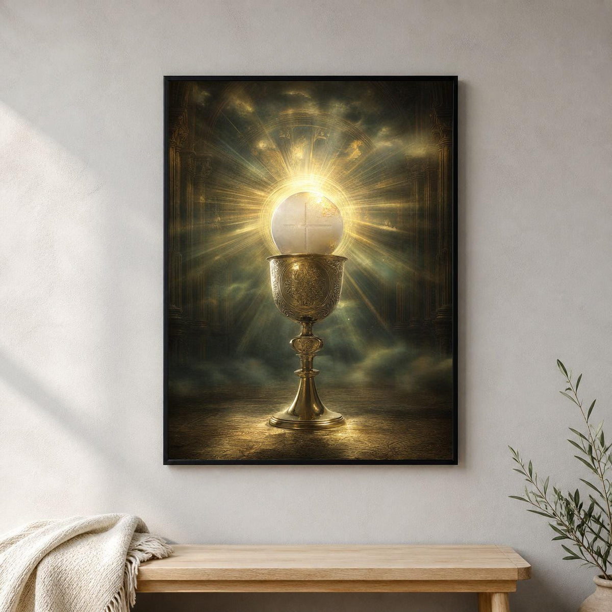 Act of Spiritual Communion Catholic art print