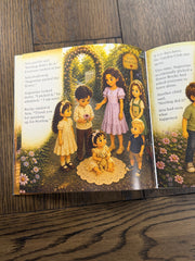 Interior pages from Aria's Quiet Courage showing a child speaking up with kindness