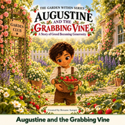 Augustine and the Grabbing Vine cover — The Garden Within Series, created by Roxane Aungst