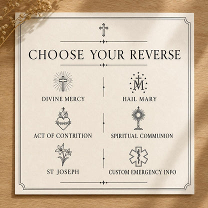 Catholic emergency card product image 9