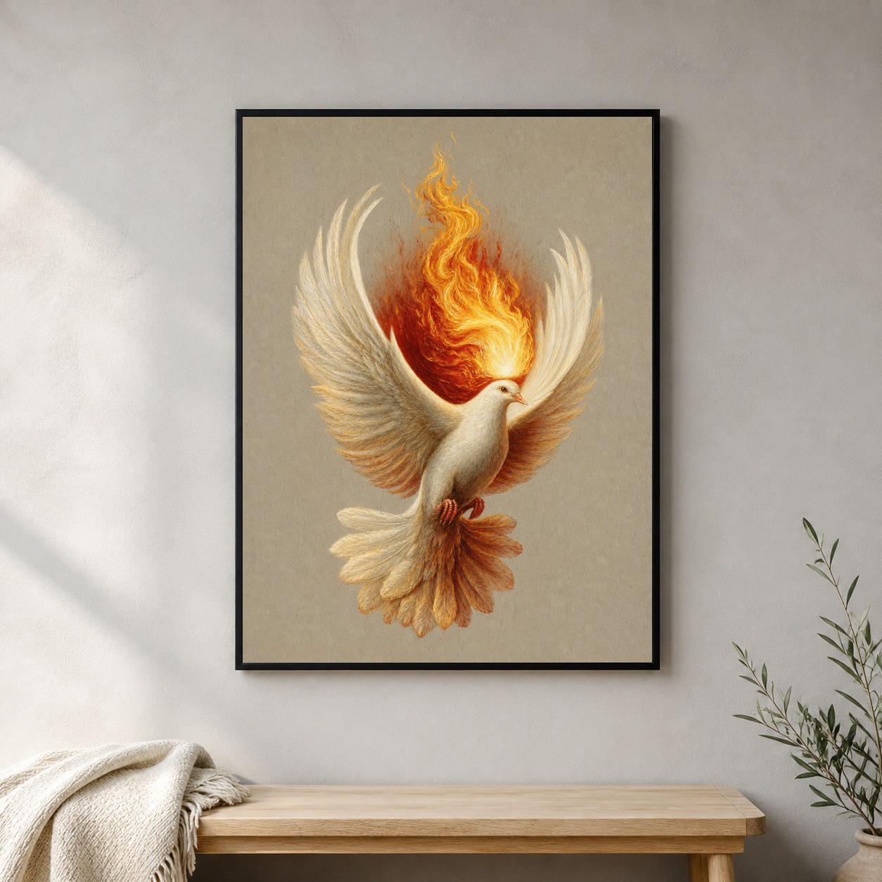 Come Holy Spirit Catholic art print