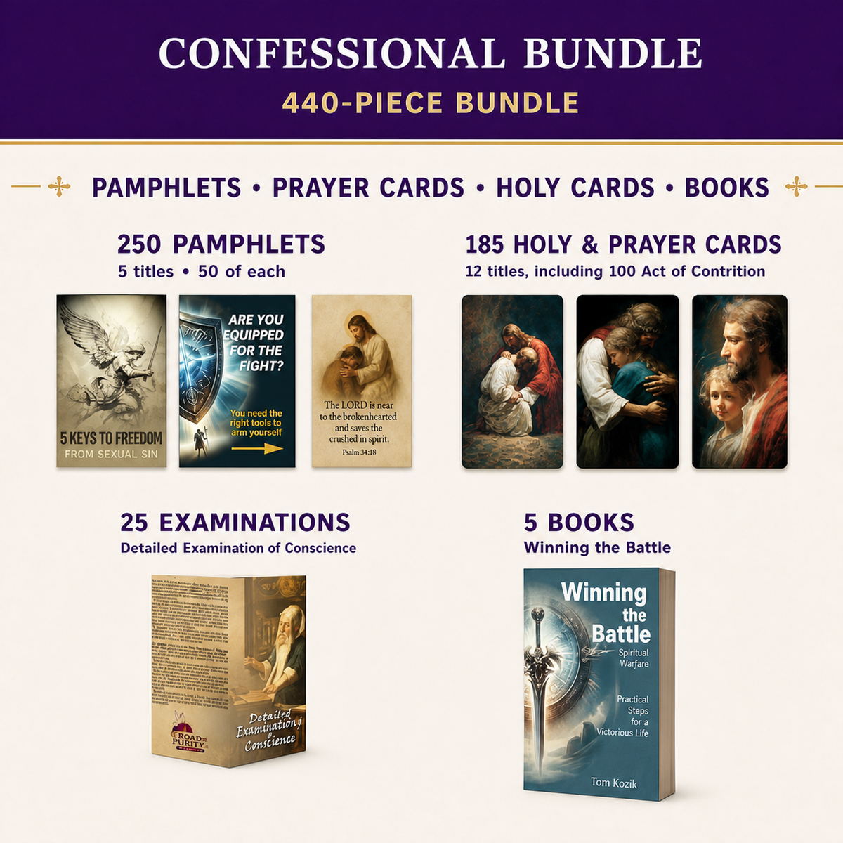 Confessional Bundle — 440-piece parish resource bundle