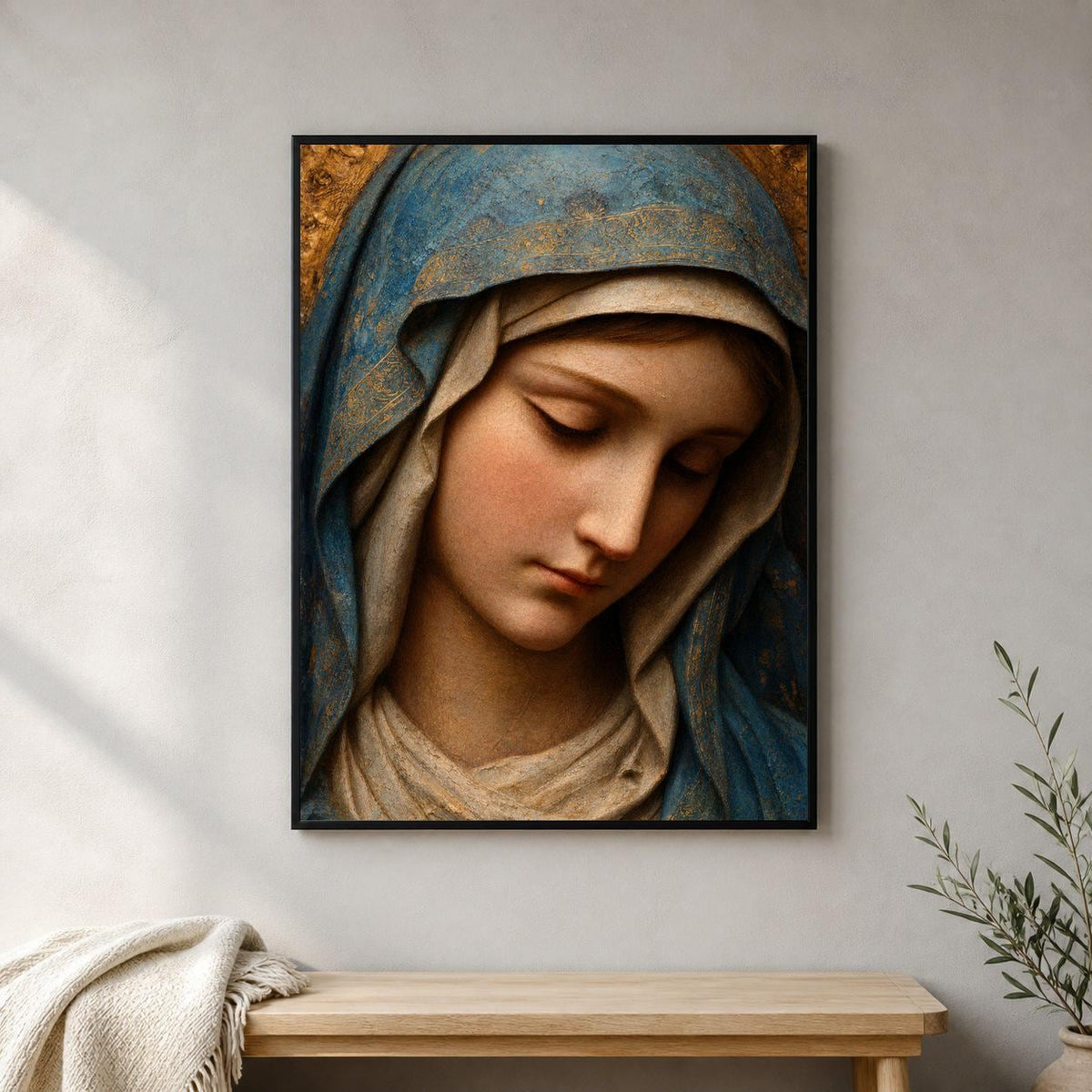 Consecration to Mary Catholic art print