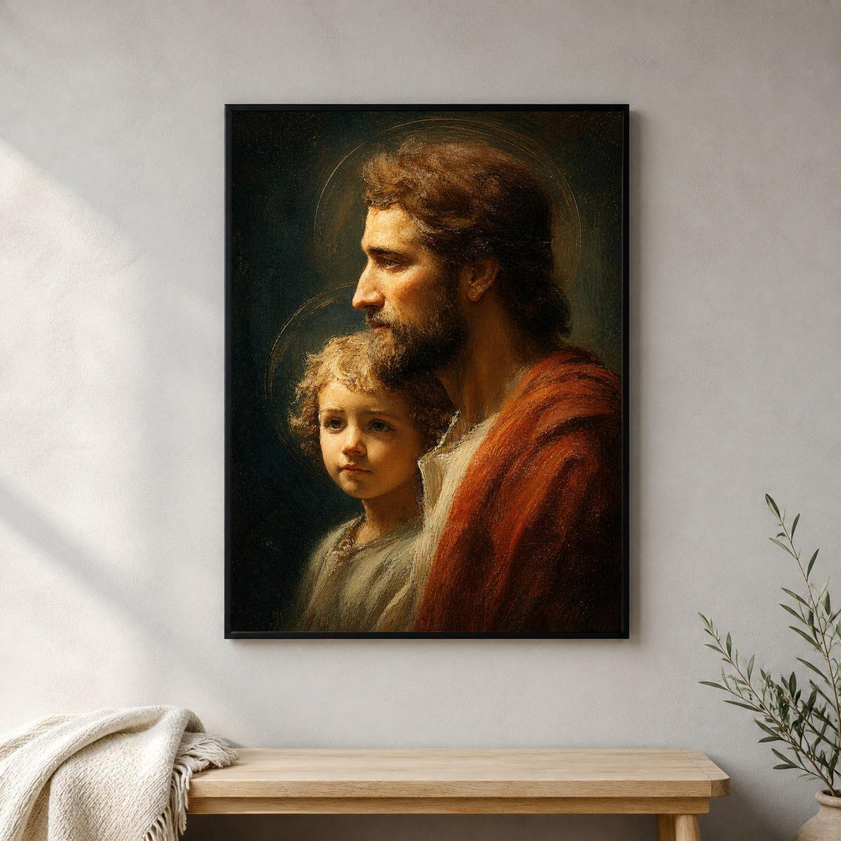 Consecration to St. Joseph Catholic art print
