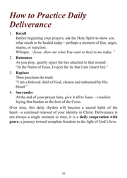 Defend Us in Battle third edition — daily deliverance text page preview