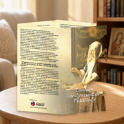 Detailed Examination of Conscience prayer card displayed in a warm Catholic reading area