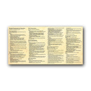 Detailed Examination of Conscience - Prayer Card — inside