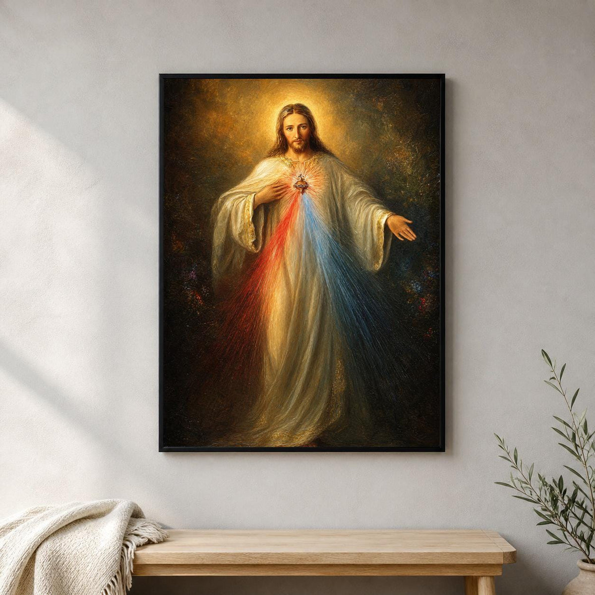 Divine Mercy Chaplet Catholic art print