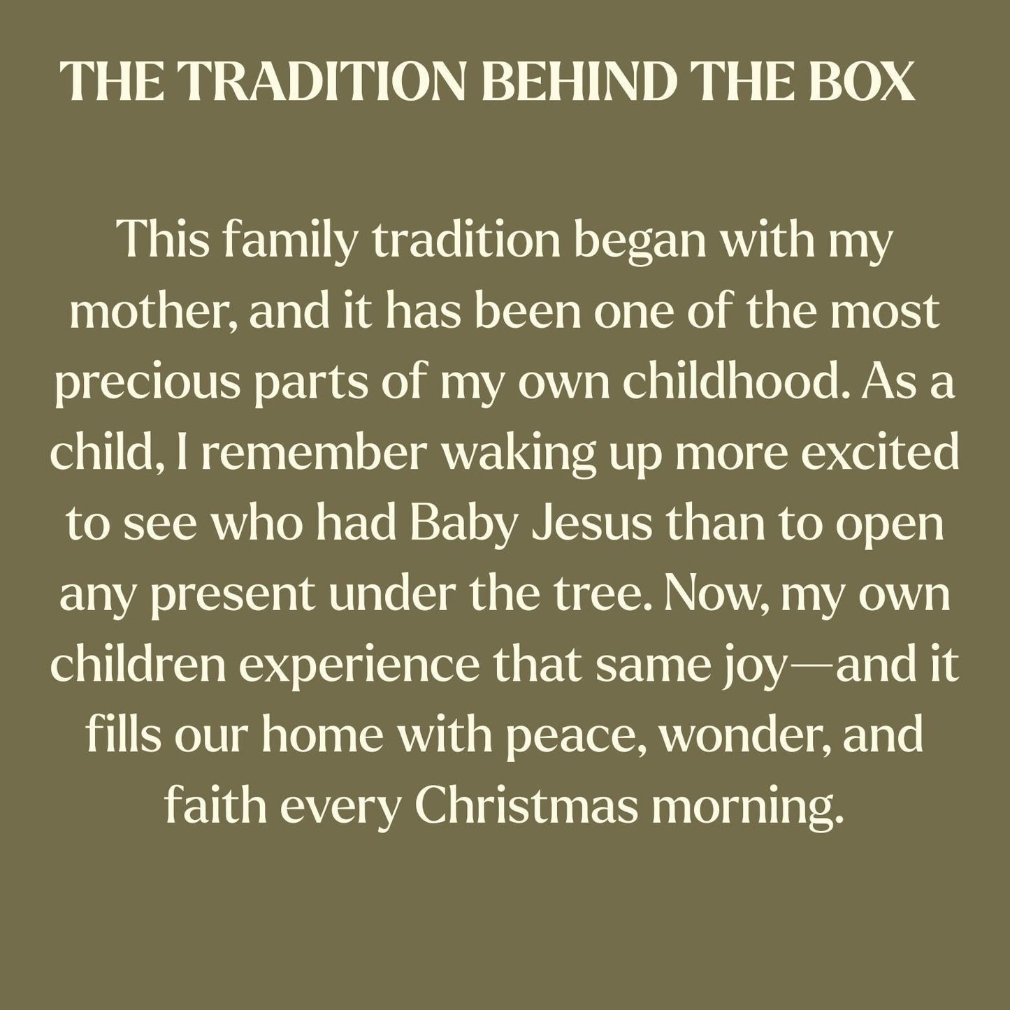Light of Christmas Morning Personalizable Box Set