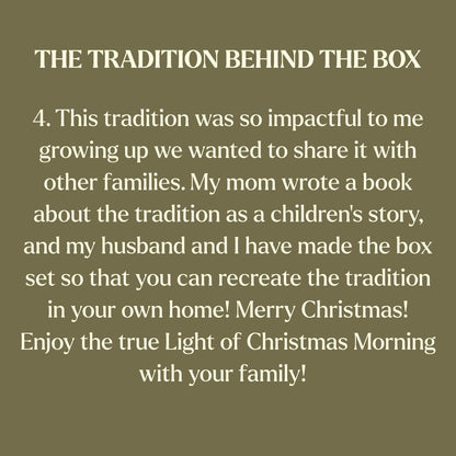 Light of Christmas Morning Personalizable Box Set