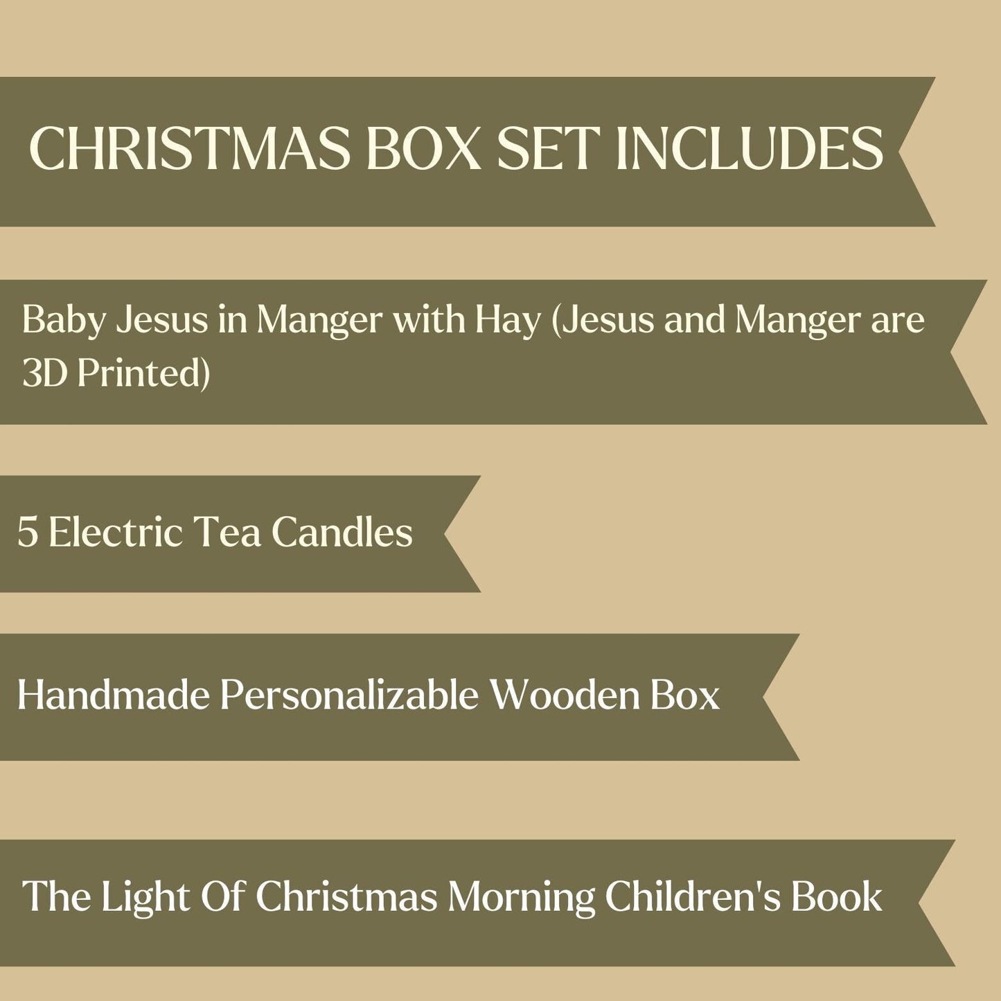 Light of Christmas Morning Personalizable Box Set