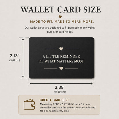 Custom Family Photo Wallet Card