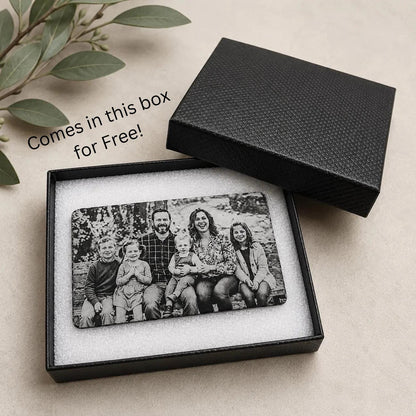 Custom Family Photo Wallet Card