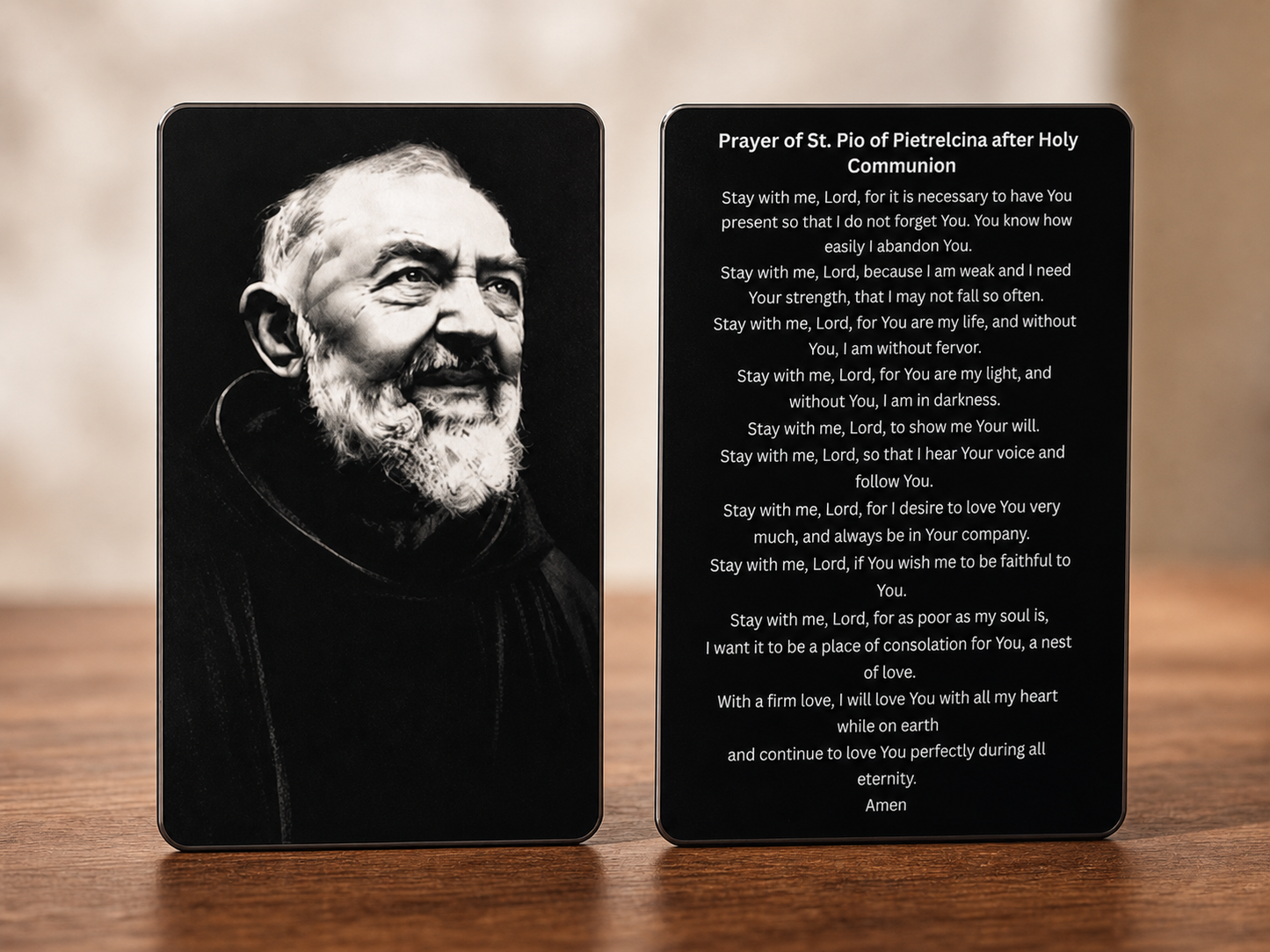 Confession & Mass Toolkit - 7 Premium Metal Holy Cards