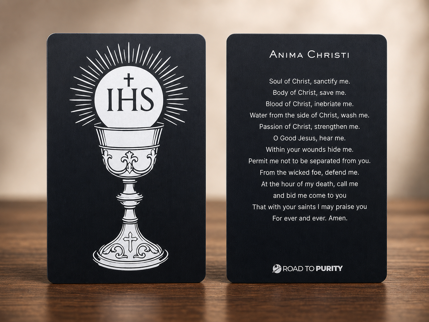 Confession & Mass Toolkit - 7 Premium Metal Holy Cards