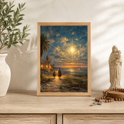 Flight into Egypt Catholic Art Print 2