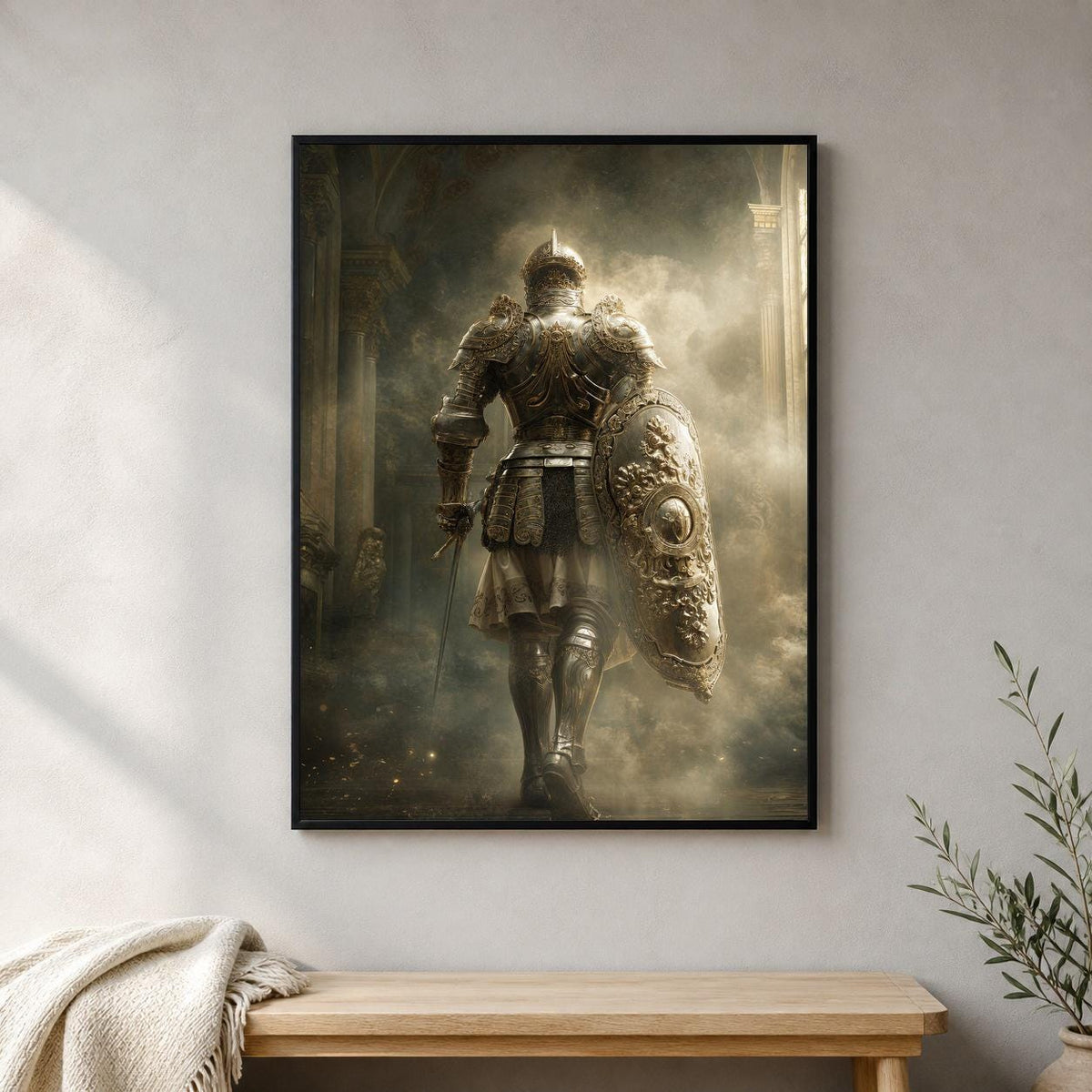 Full Armor of God Catholic art print