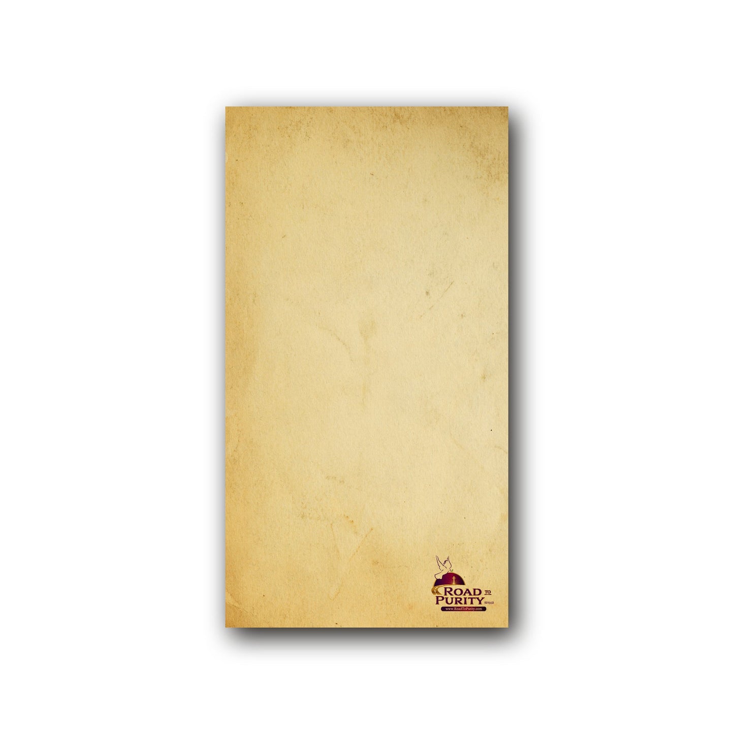 Holy Rosary - Prayer Card / 3x 6" folded — back