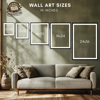 Biblical Canvas Wall Art Matthew 18:12-14