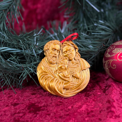 Holy Family Christmas Ornament