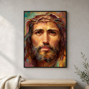 Jesus Crown of Thorns Catholic art print 1