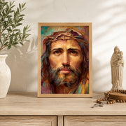 Jesus Crown of Thorns Catholic art print 2