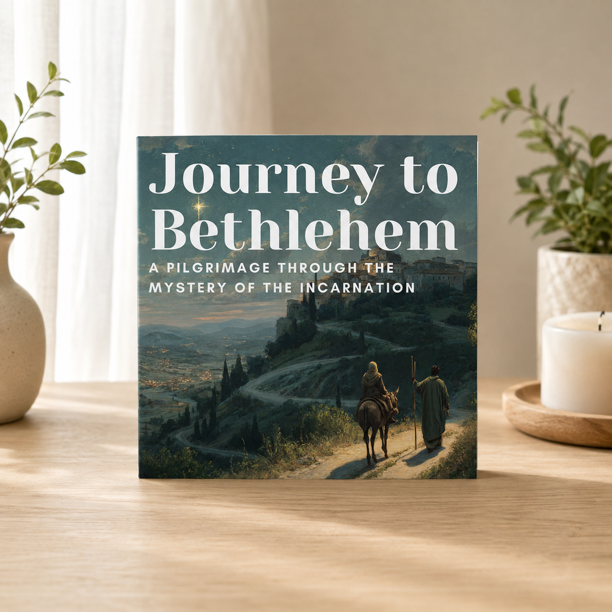 Journey to Bethlehem — Wholesale — upright book mockup