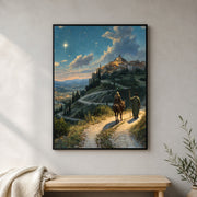 Journey to Bethlehem Catholic Art Print 1