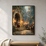 King Herod Addresses His Soldiers Biblical Art Print 1