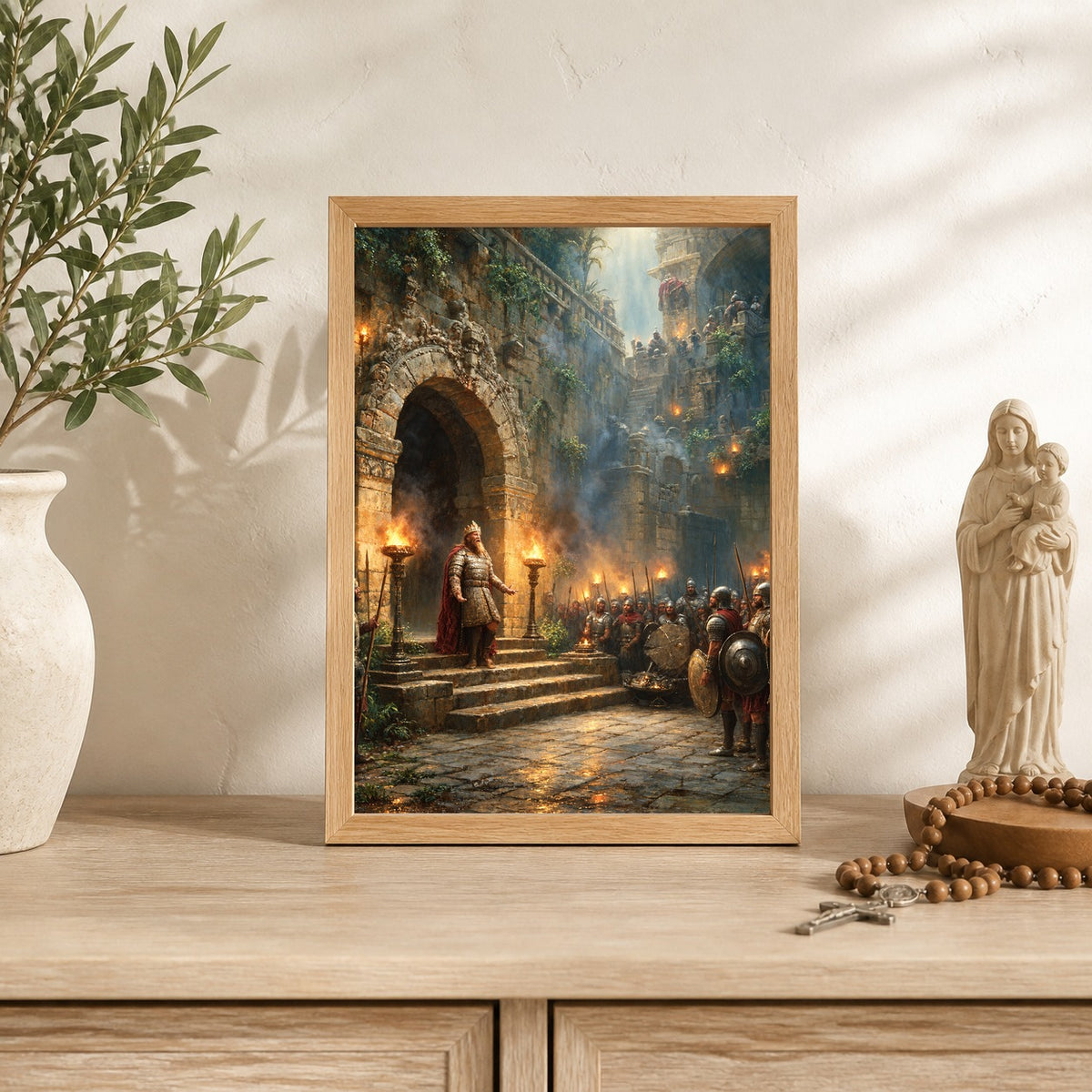 King Herod Addresses His Soldiers Biblical Art Print 2