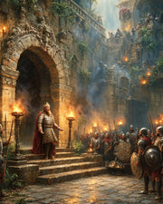 King Herod Addresses His Soldiers Biblical Art Print 3