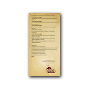 Litany in Response to Abortion  - Prayer Card / 3" x 6" folded — back