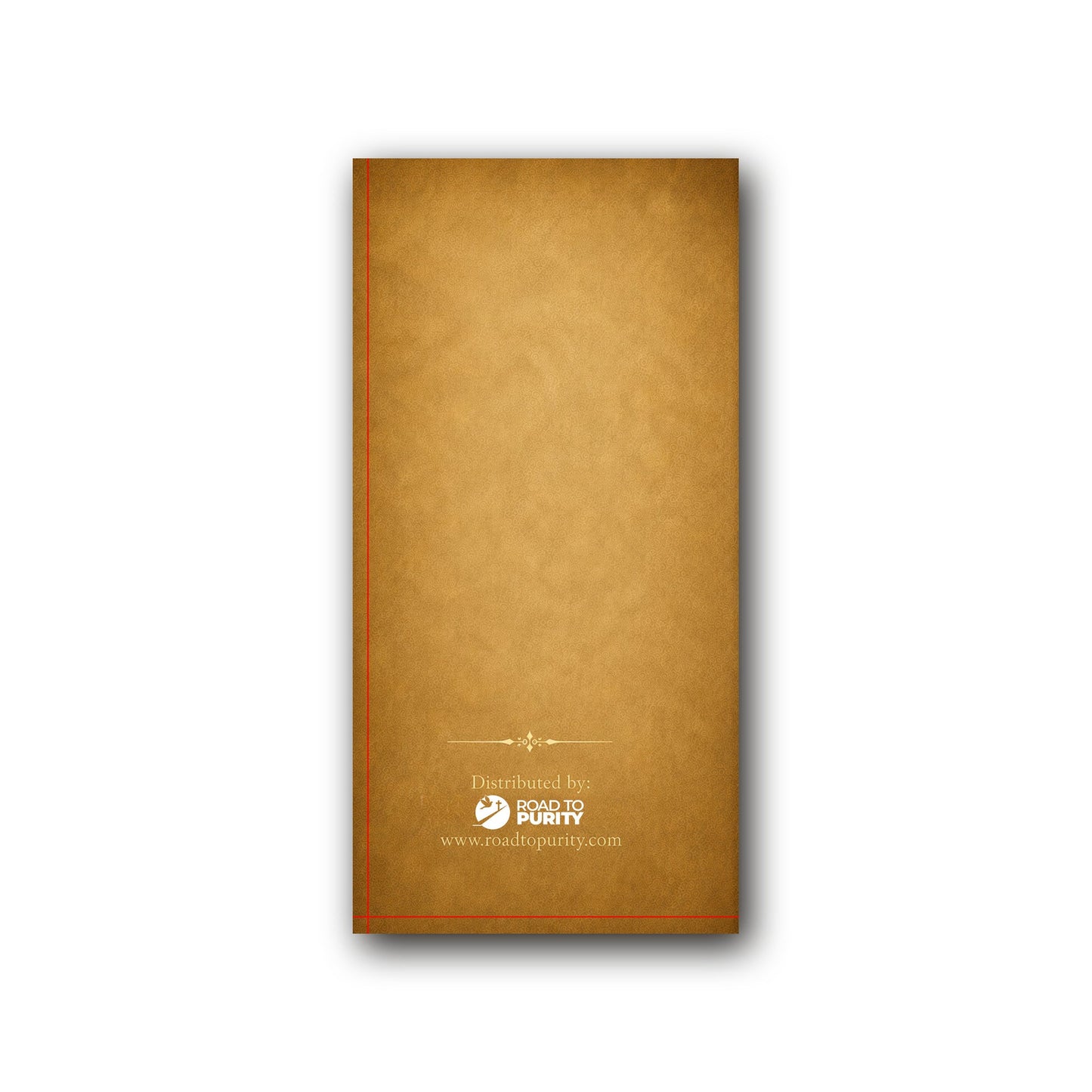 Litany of Trust - Prayer Card / 3" x 6" folded — back