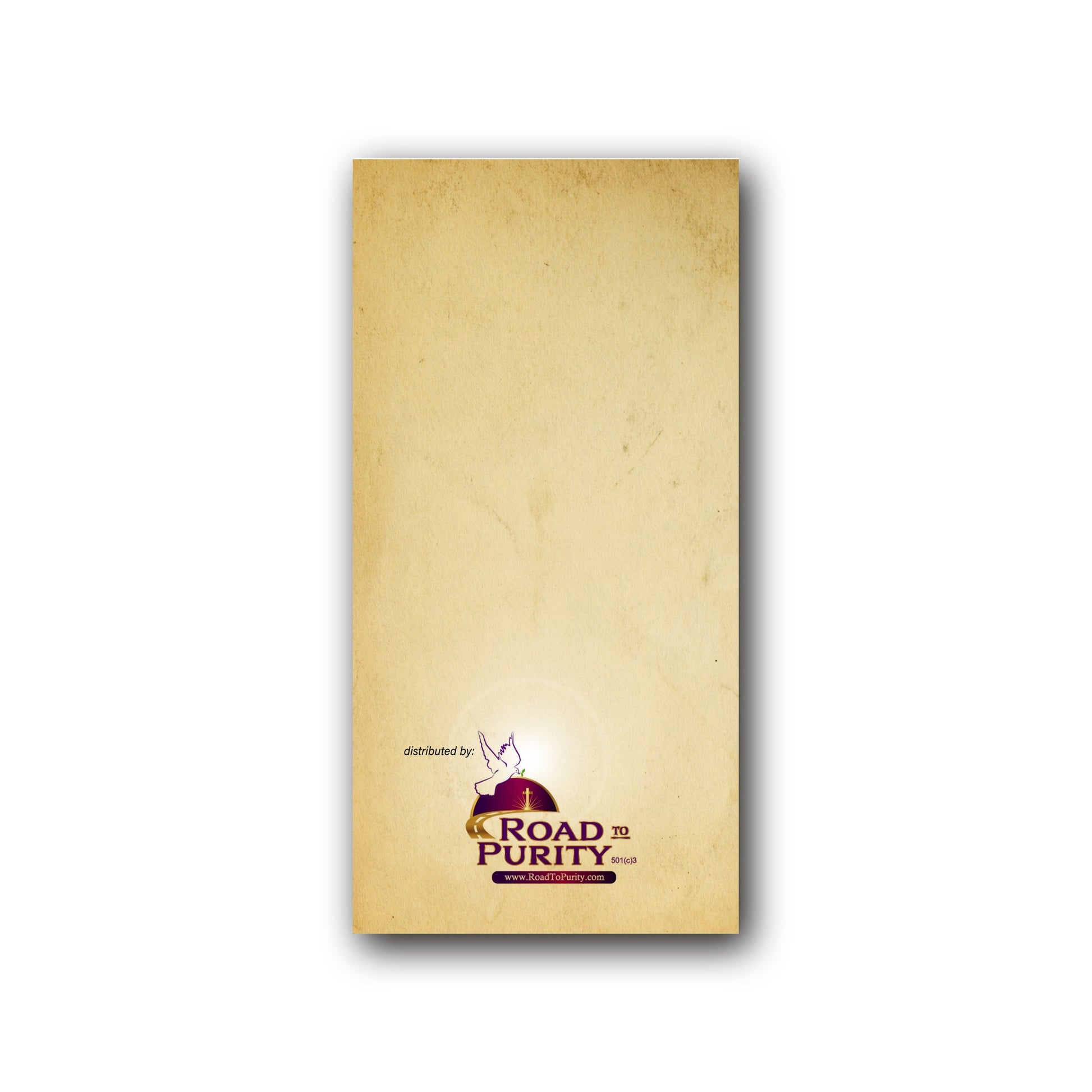 Litany to Our Lady of Good Counsel  - Prayer Card / 3" x 6" folded — back