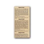 Mary Undoer of Knots novena  - Prayer Card / 3" x 6" folded — back