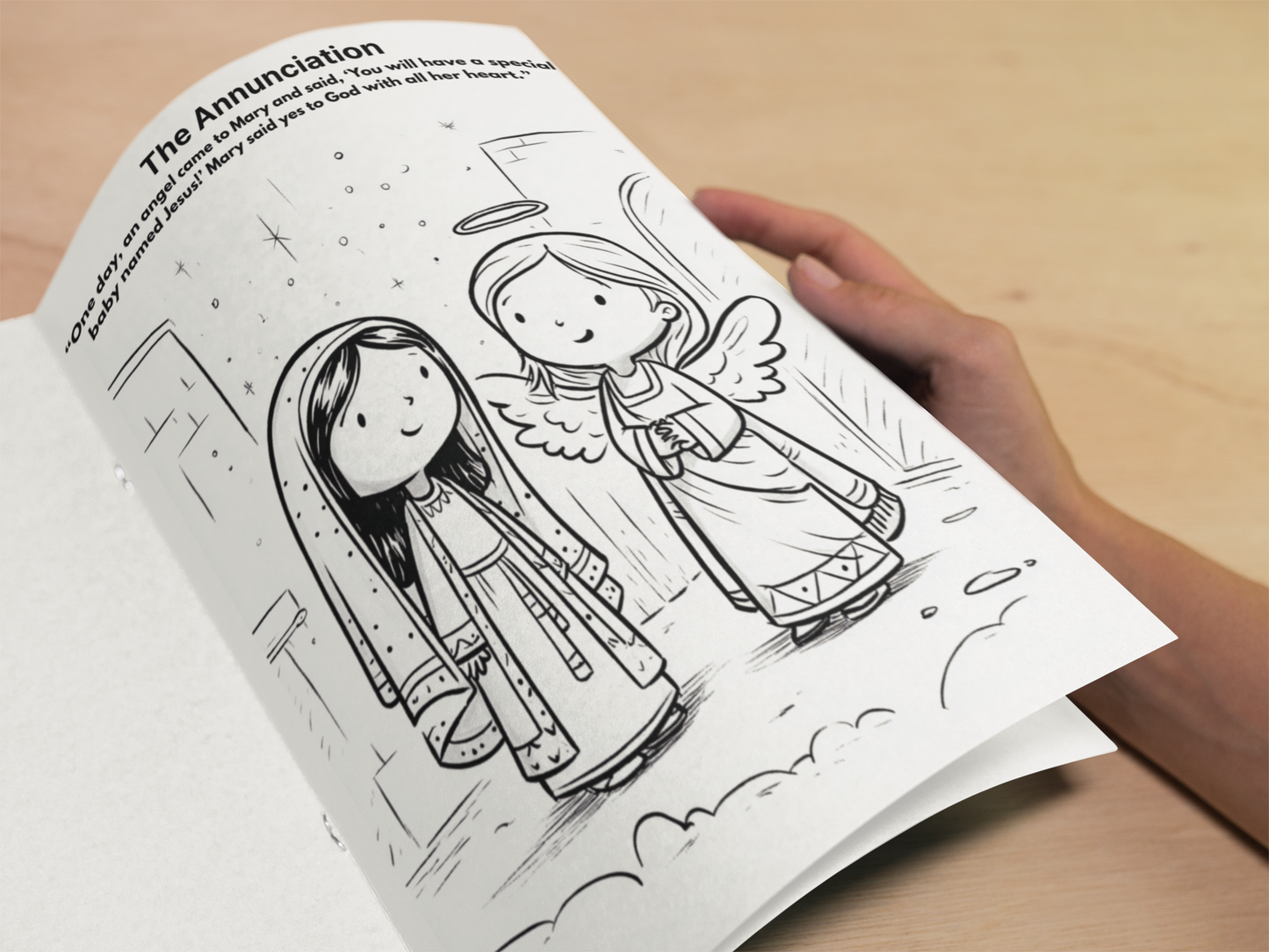 Advent Coloring Book - Compliment to Journey to Bethlehem book