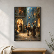 No Room at the Inn Catholic Art Print 1