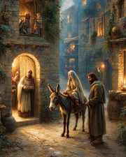 No Room at the Inn Catholic Art Print 3