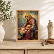 Pieta Mary Holding Jesus Catholic Art Print 2