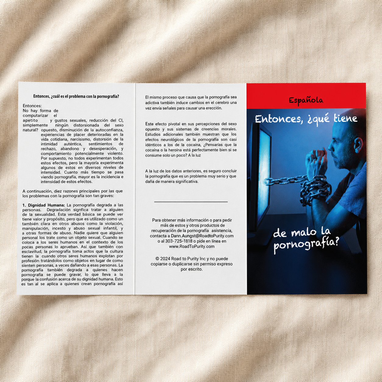 So What's Wrong with Porn Anyway Spanish open exterior including front cover
